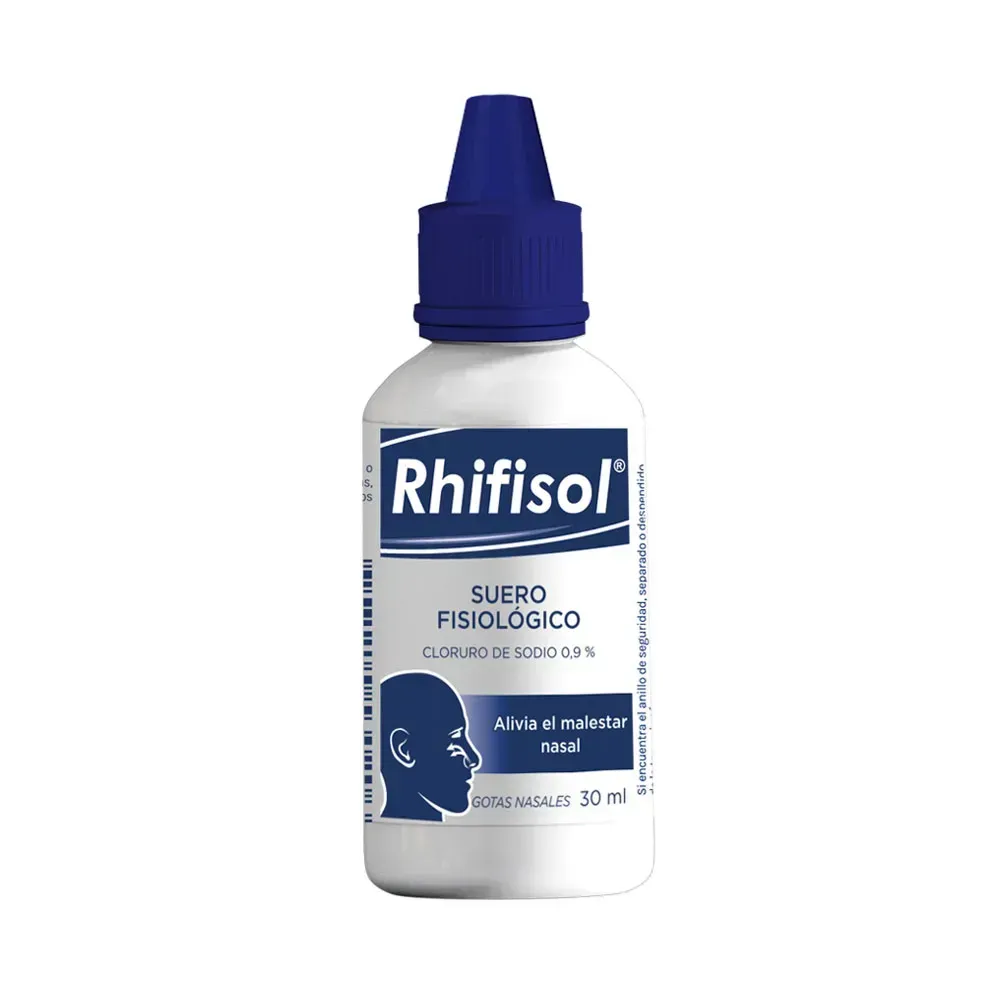 Suero Fisiológico Rifisol X 30Ml Gotas Nasales Lab Gerco