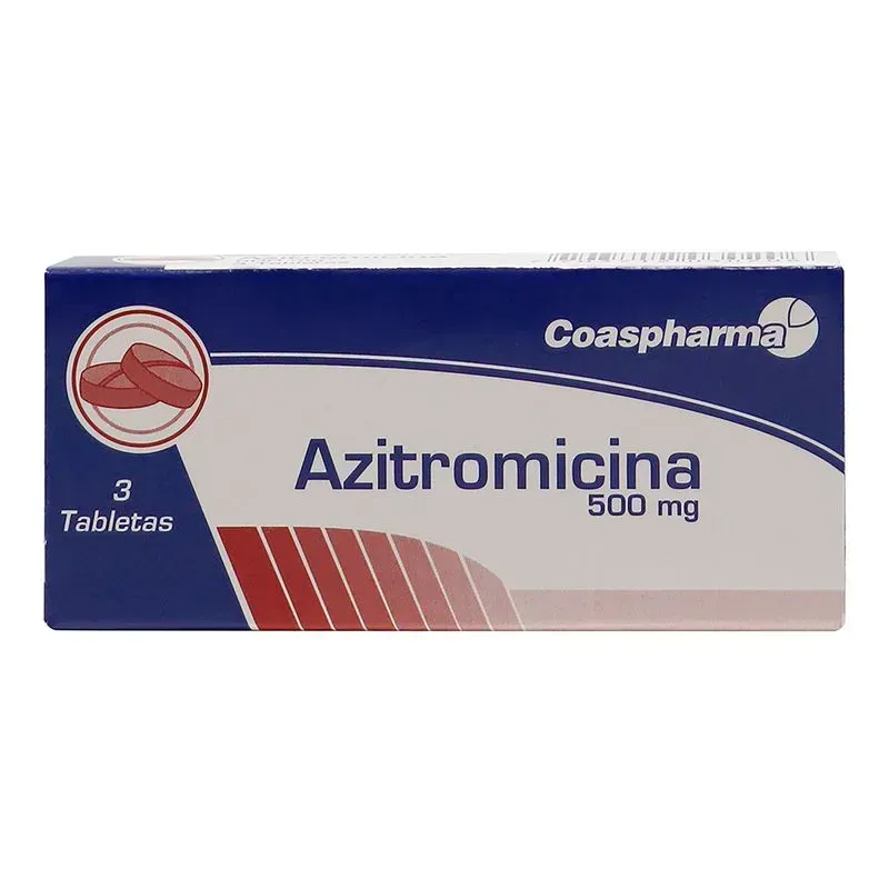 Azitromicina 500Mg X 3 Tabletas Coaspharma 