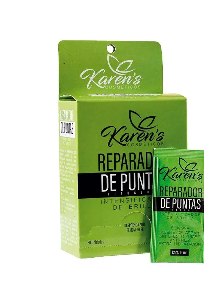 Silicona Reparador De Puntas Para El Cabello Sobre X 15Ml 