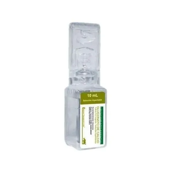 Gluconato De Calcio 10Ml Solución Inyectable 