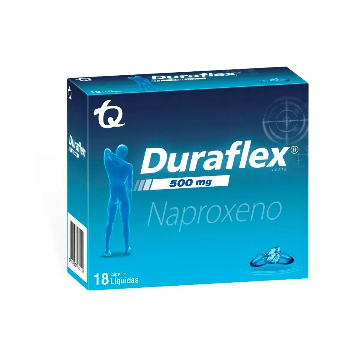 Duraflex 500Mg Naproxeno CapsulasLab Tecnoquímicas 