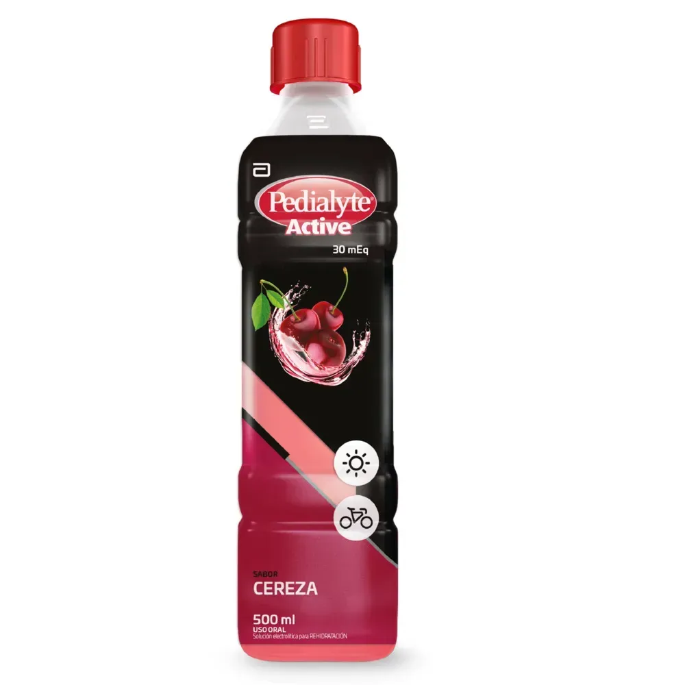 Suero Pedialite Sabor Cereza 500Ml 