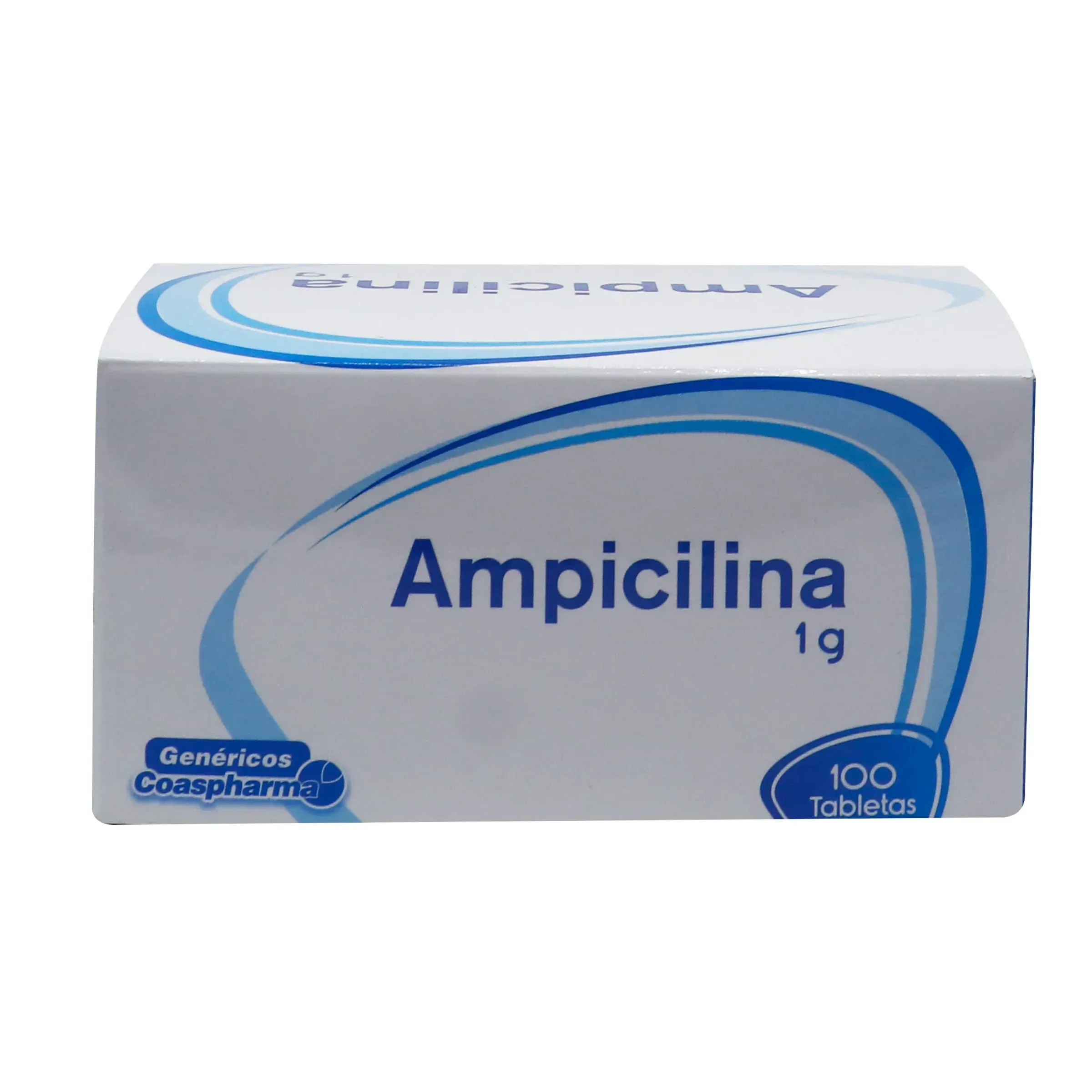 Ampicilina De 1G  Blister X 10 Tabletas  Coaspharma 