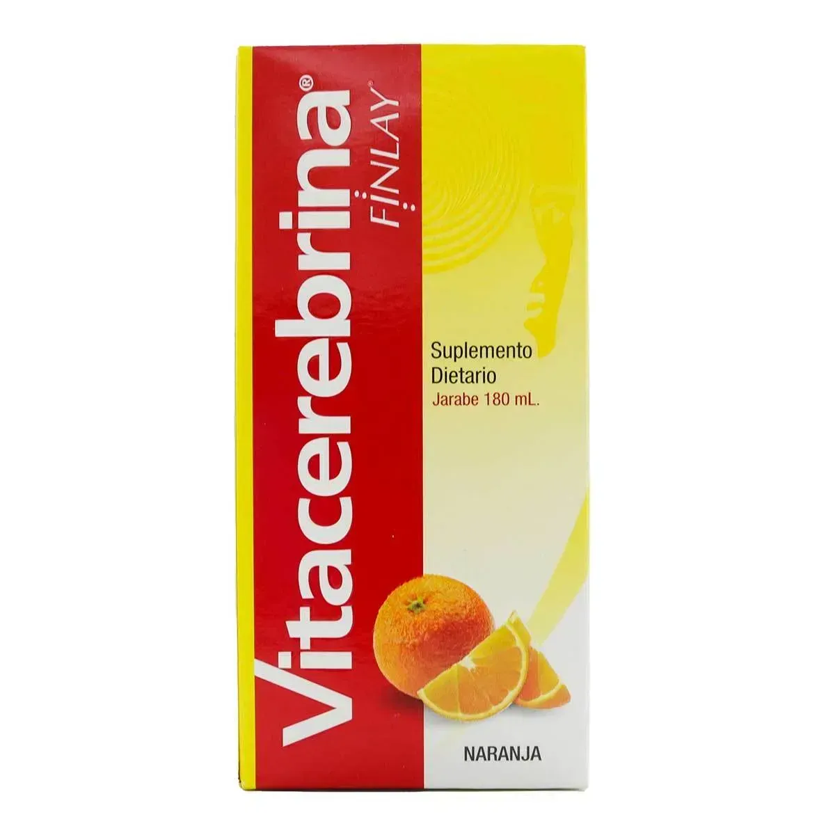 Vitacerebrina Finlay Naranja  Jarabe 180Ml Suplemento Dietario 