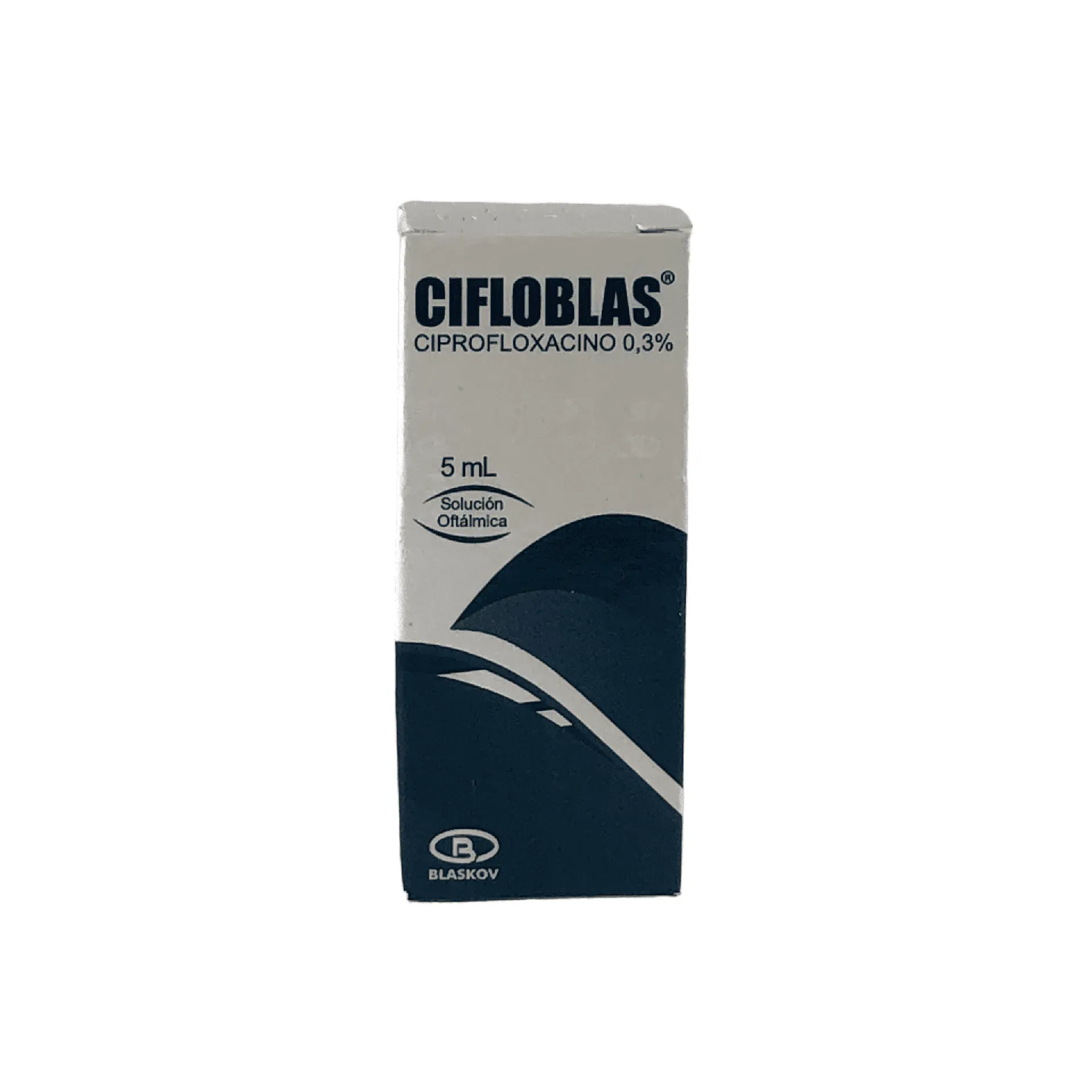 Cifloblas Ciprofloxacino 0.3% Gotas Oftálmicas 5Ml  