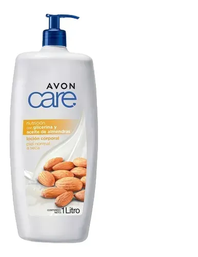 Crema Corporal Nutrición Con Glicerina Y Aceite De Almendras Cont 1000Ml Avon Care 