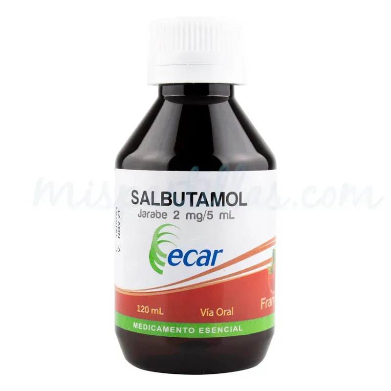 Salbutamol Jarabe 2Mg/5Ml 120Ml