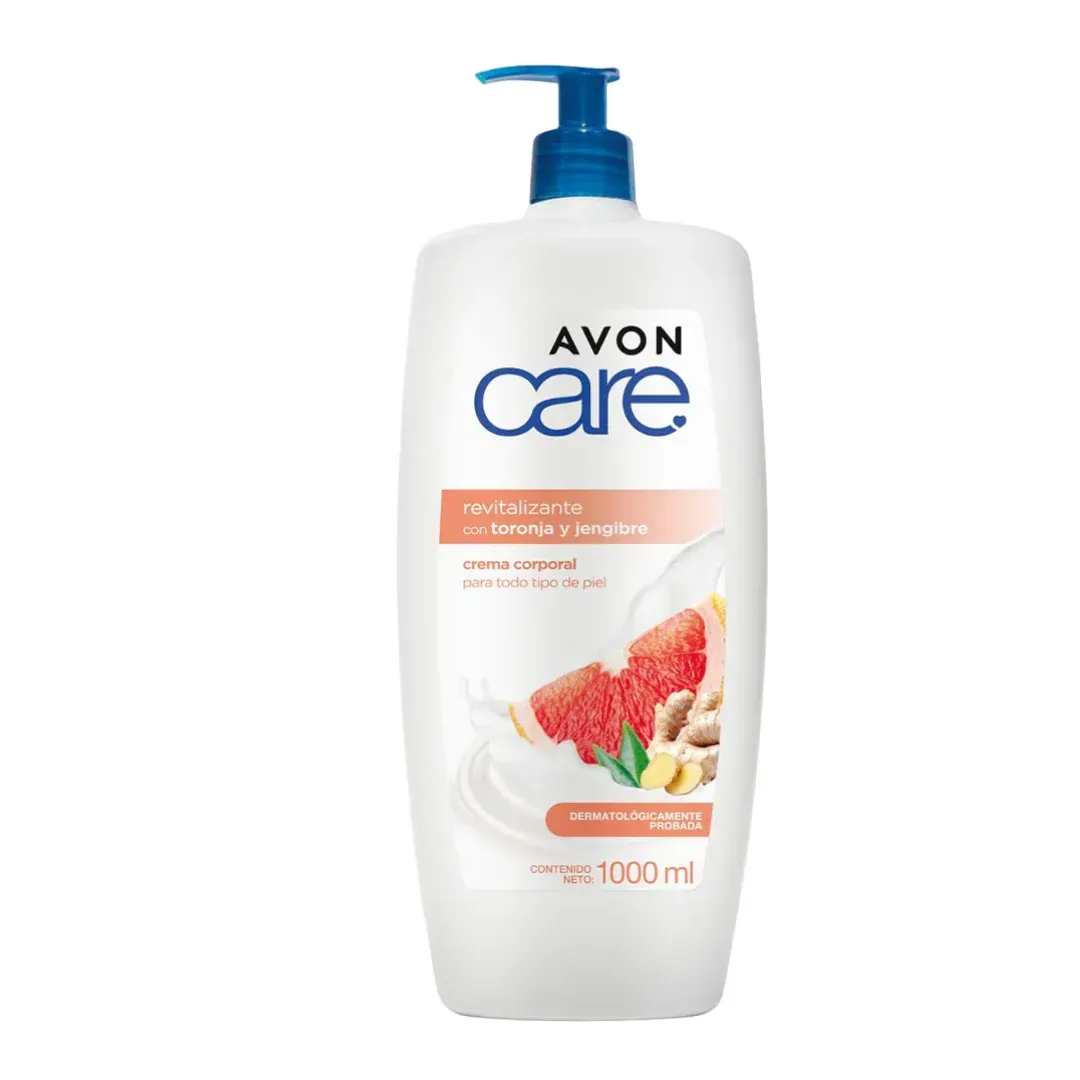 Crema Corporal Revitalizante Con Toronja Y Jengibre  Cont. 1000Ml Avon Care 