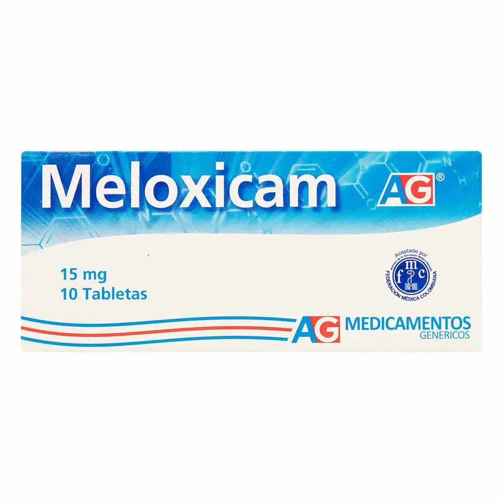 Meloxicam 15Mg Caja X 10 Tabletas American G 