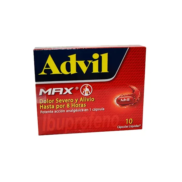 Advil Max Capsulas 