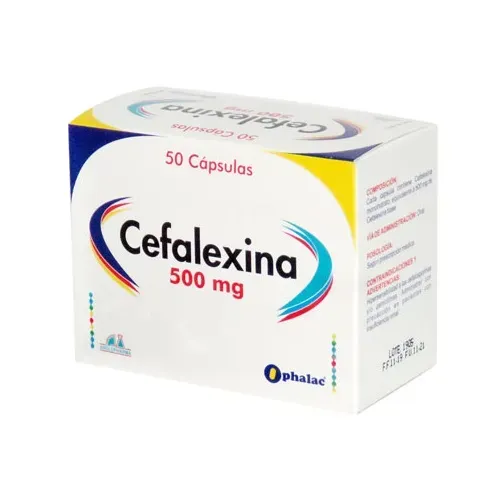 Cefalexina 500Mg Capsulas Blister X 10 Ophalac 