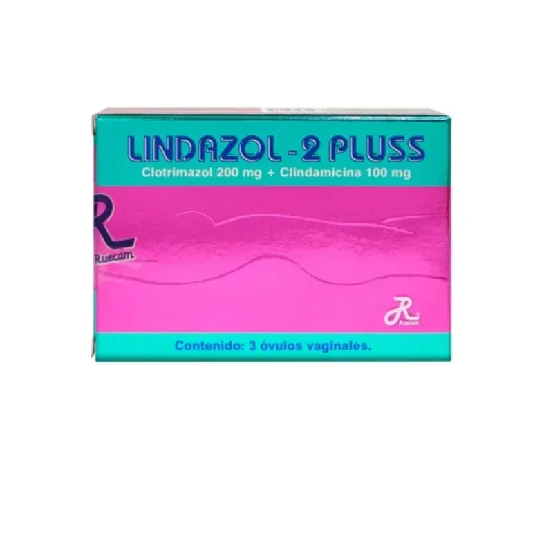 Lindazol -2 Plus Óvulos Vaginales 