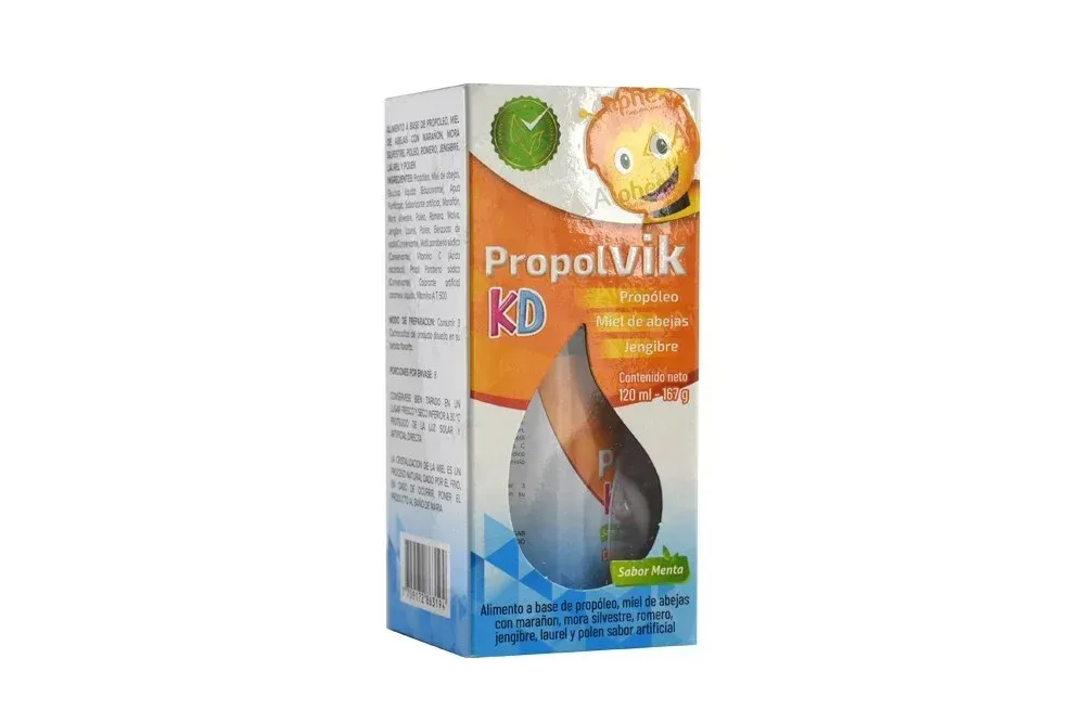 Propol Vick Kd Jarabe Sabor Menta 120Ml