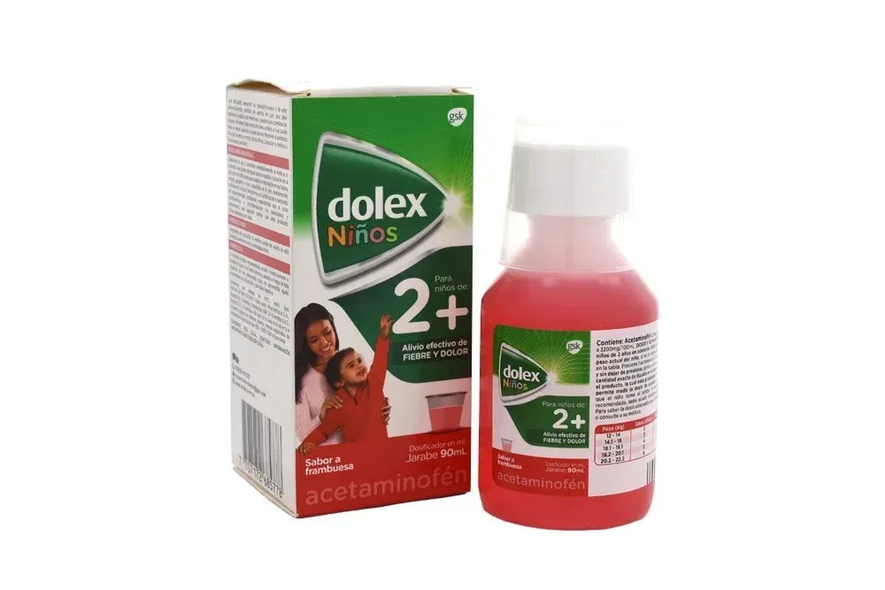 Dolex Niño Jarabe 2+ Frasco X 90Ml 