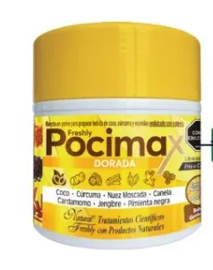 Pocimax Nat Fres Dorada Golden Milk Por 200 Gr