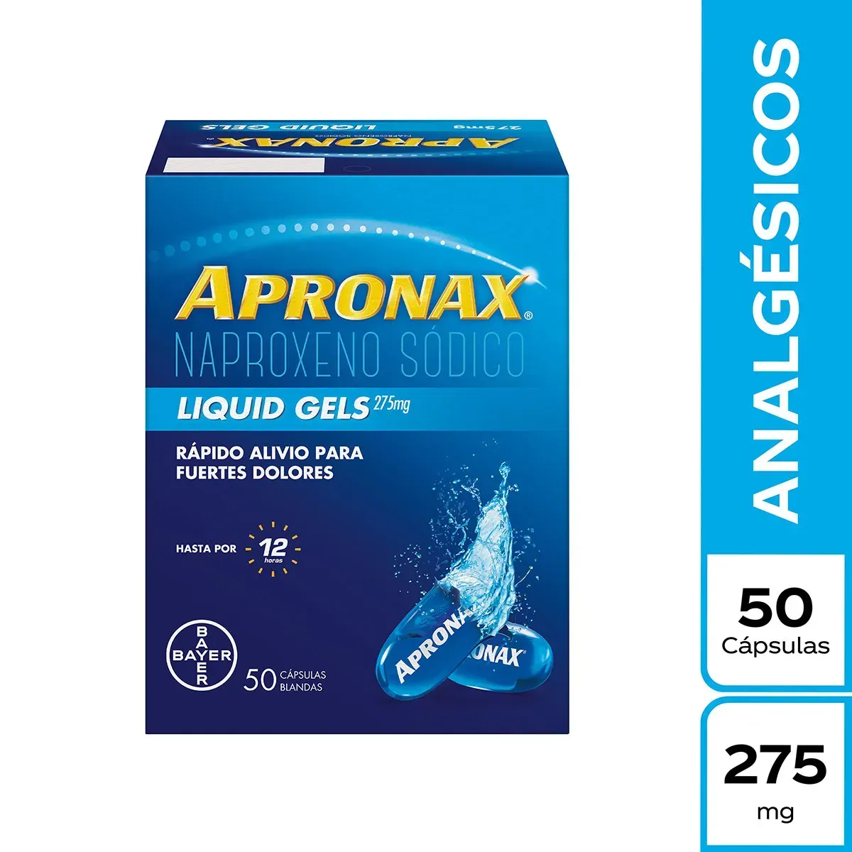 Apronax Naproxeno Sódico Liquido Gel 275Mg