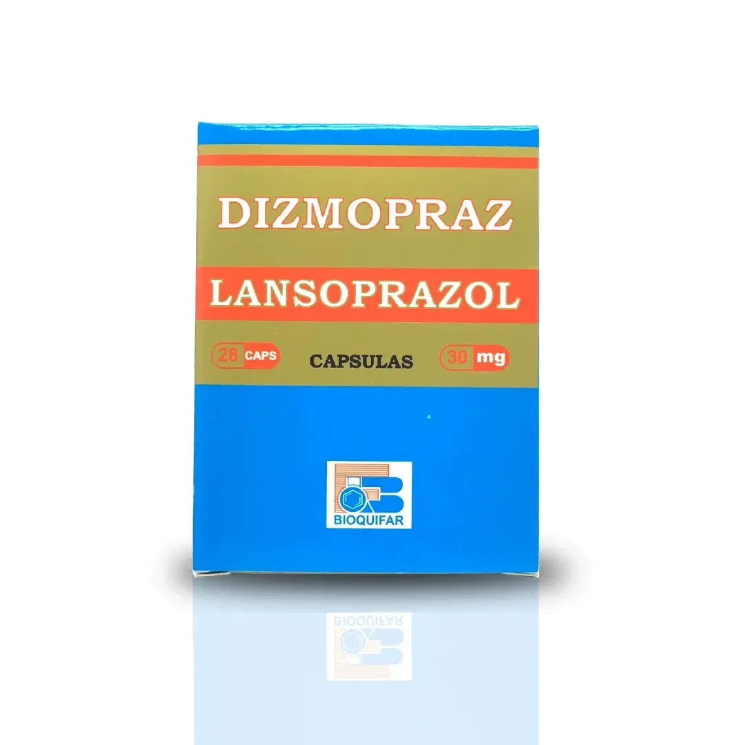 Dizmopraz Lansoprazol 30Mg Capsulas Blister X 14 Cap Bioquifar