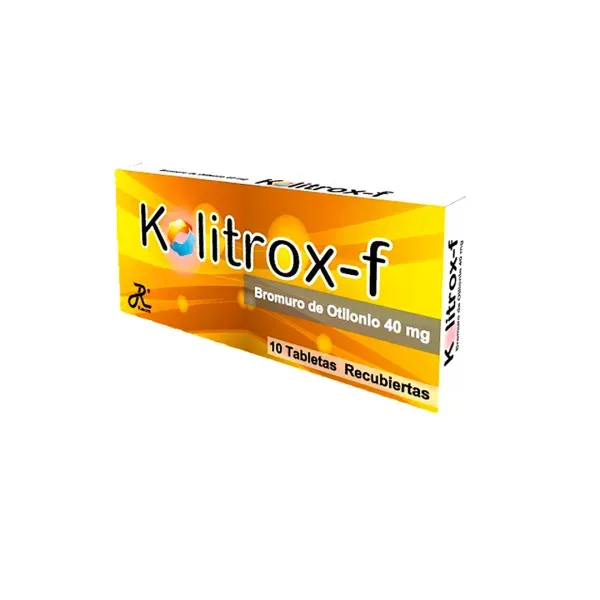 Kolitrox-F Bromuro De Otilonio 40Mg Caja X 10 Tabletas 