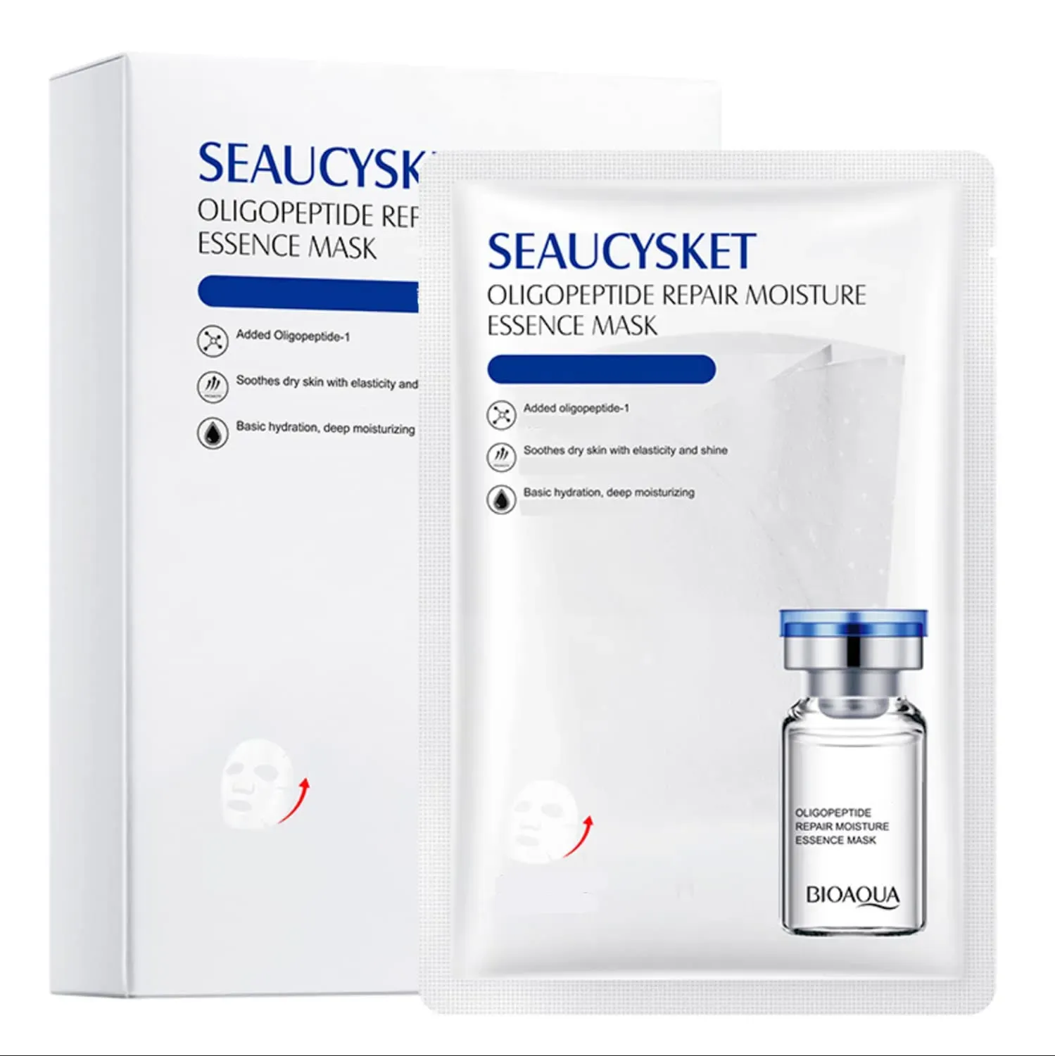 Seaucysket Oligopeptide Repair Moisture Essence Mask 