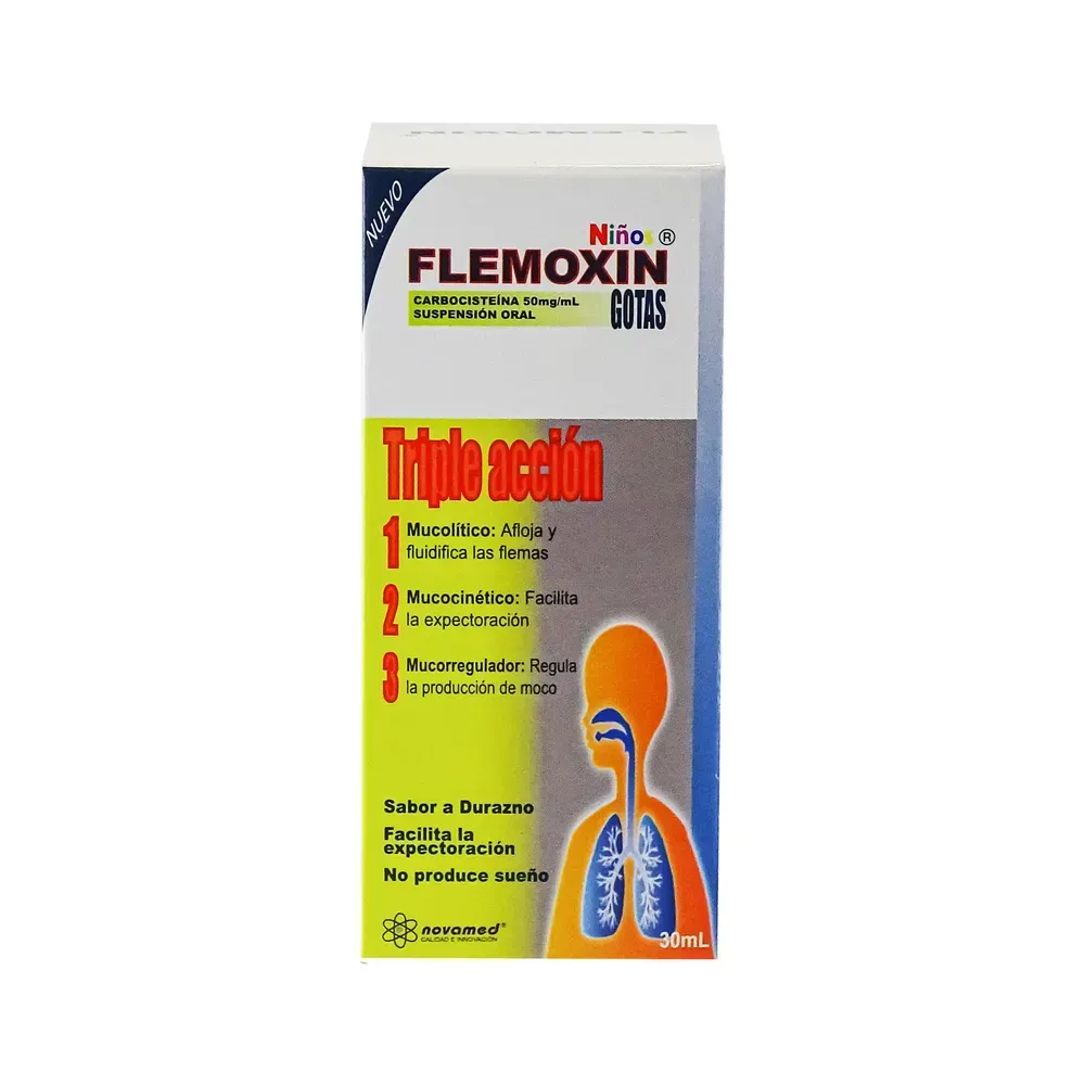 Flemoxin Gotas 30Ml 