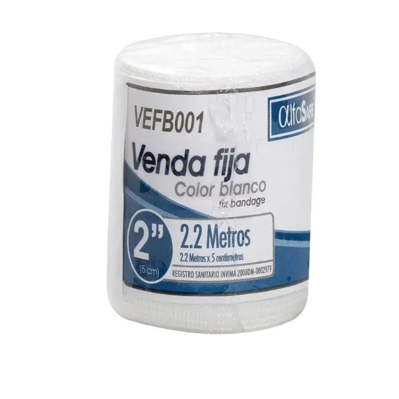 Venda Fija Color Blanco 2Yar 