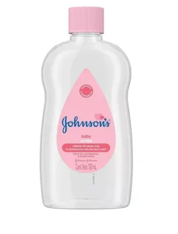 Aceite Johnson´s  Baby   Retiene 10 Veces Mas  La Hidratación Natural De La Piel  De 100Ml