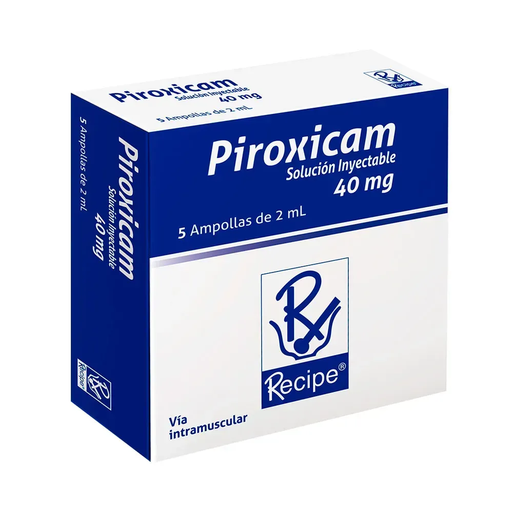 Piroxicam Solución Inyectable 40Mg 