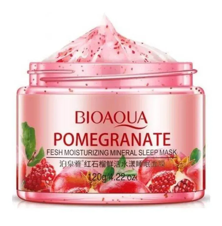 Bioaqua Pomegranate Fresh Water Sleeping Mask