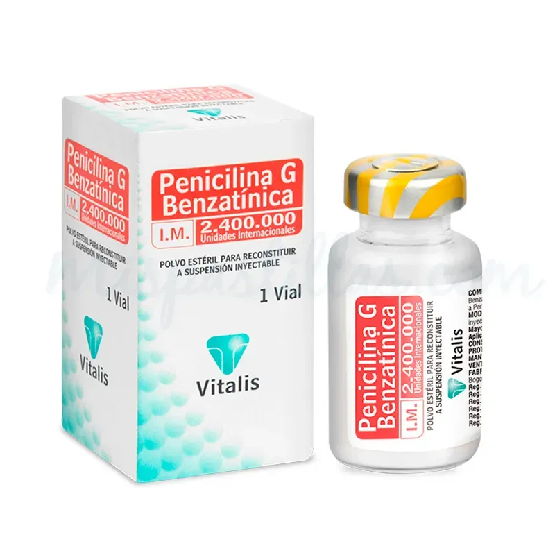 Penicilina G Benzatinica 2400000 1 Vial 