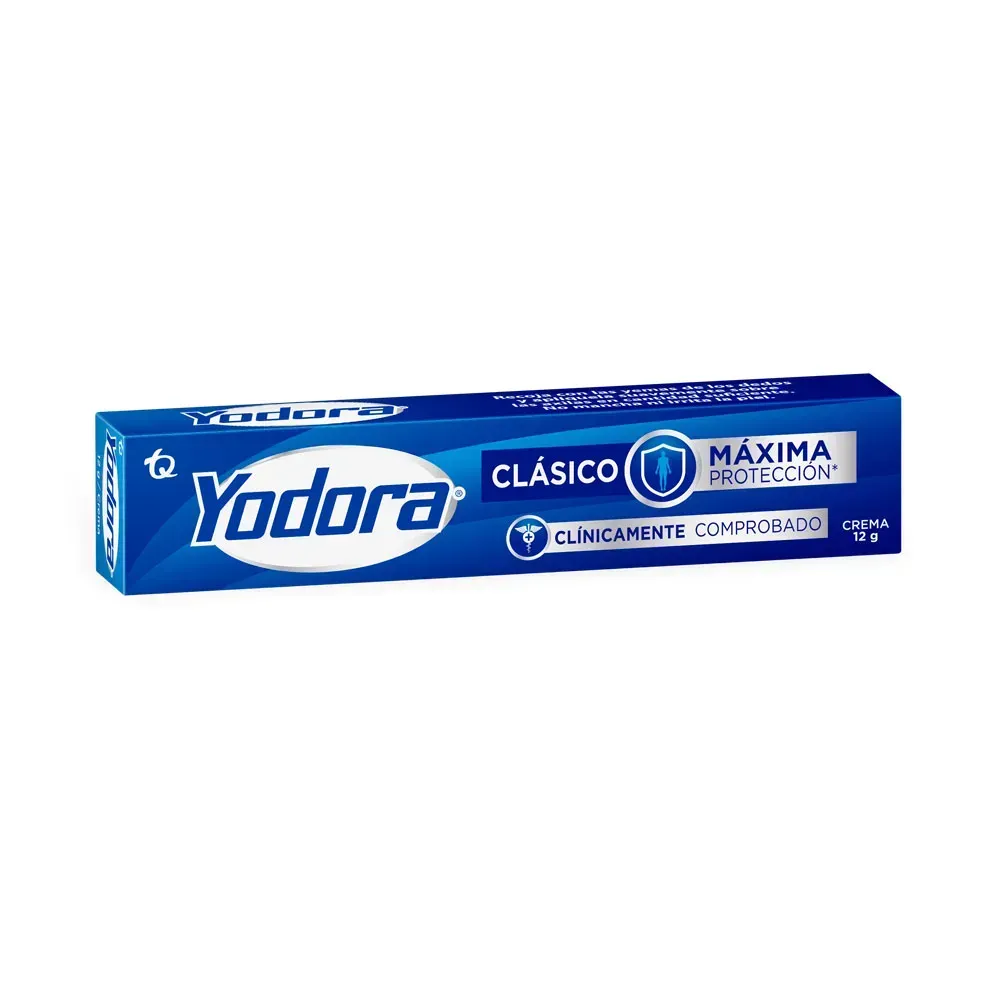 Yodora Tubo 12G Crema Desodorante 