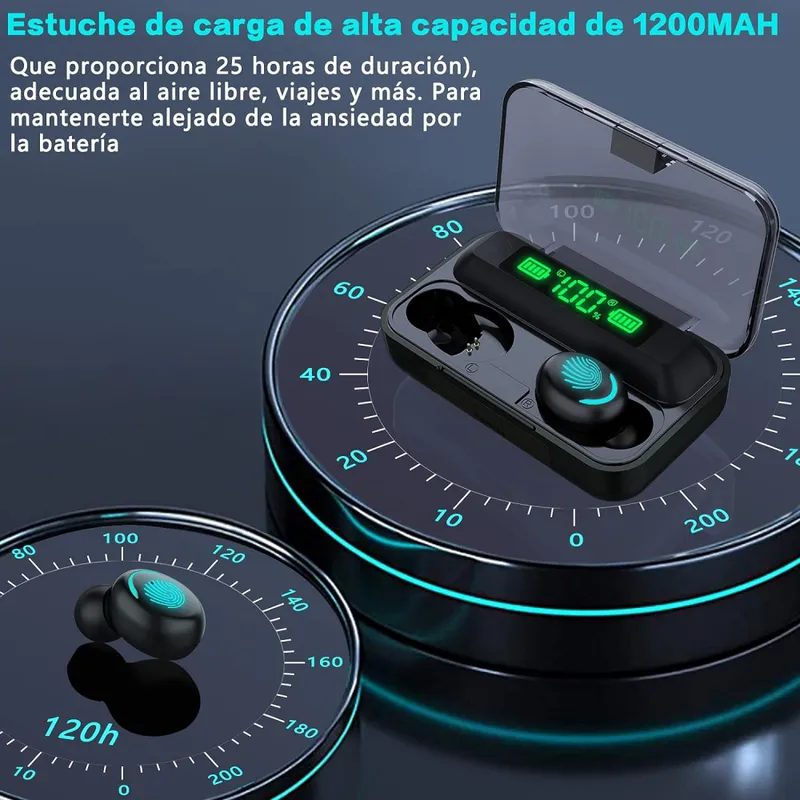 Audífonos Bluetooth Inalámbricos Ear Buds Táctiles 