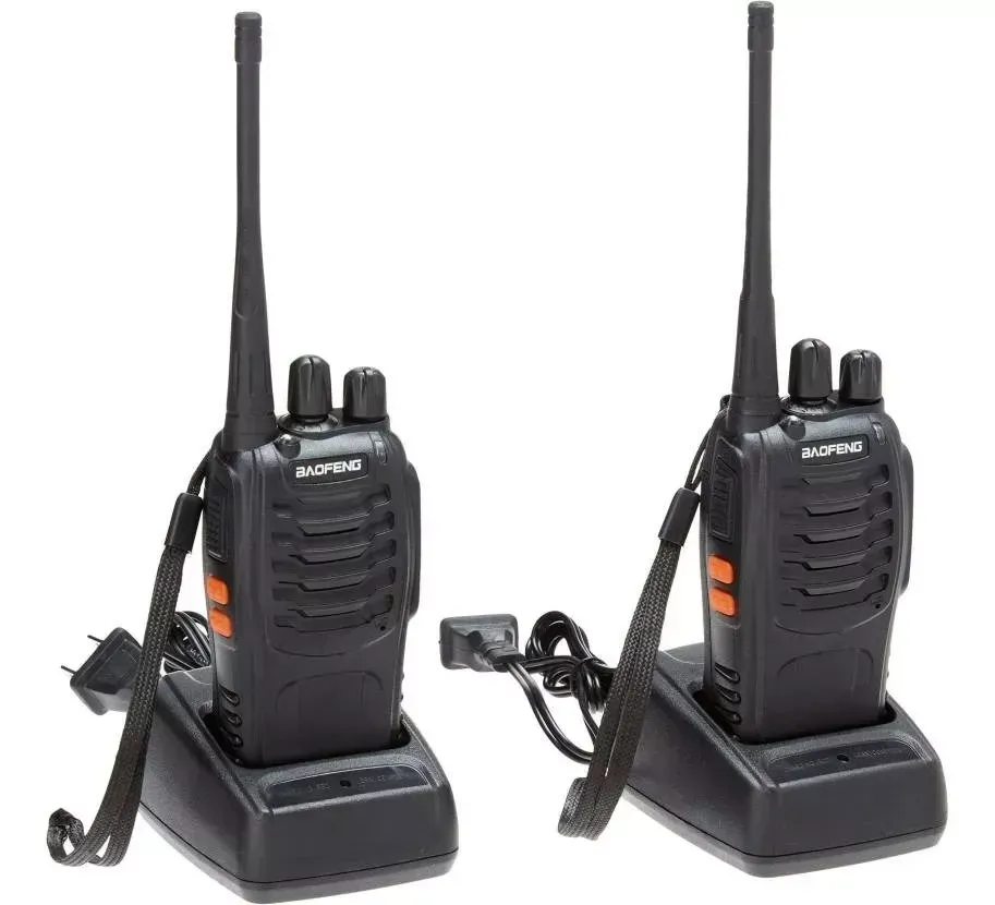 Radio Walkie Talkie Baofeng Bf-888s  X2 Bateria 2800m Ah