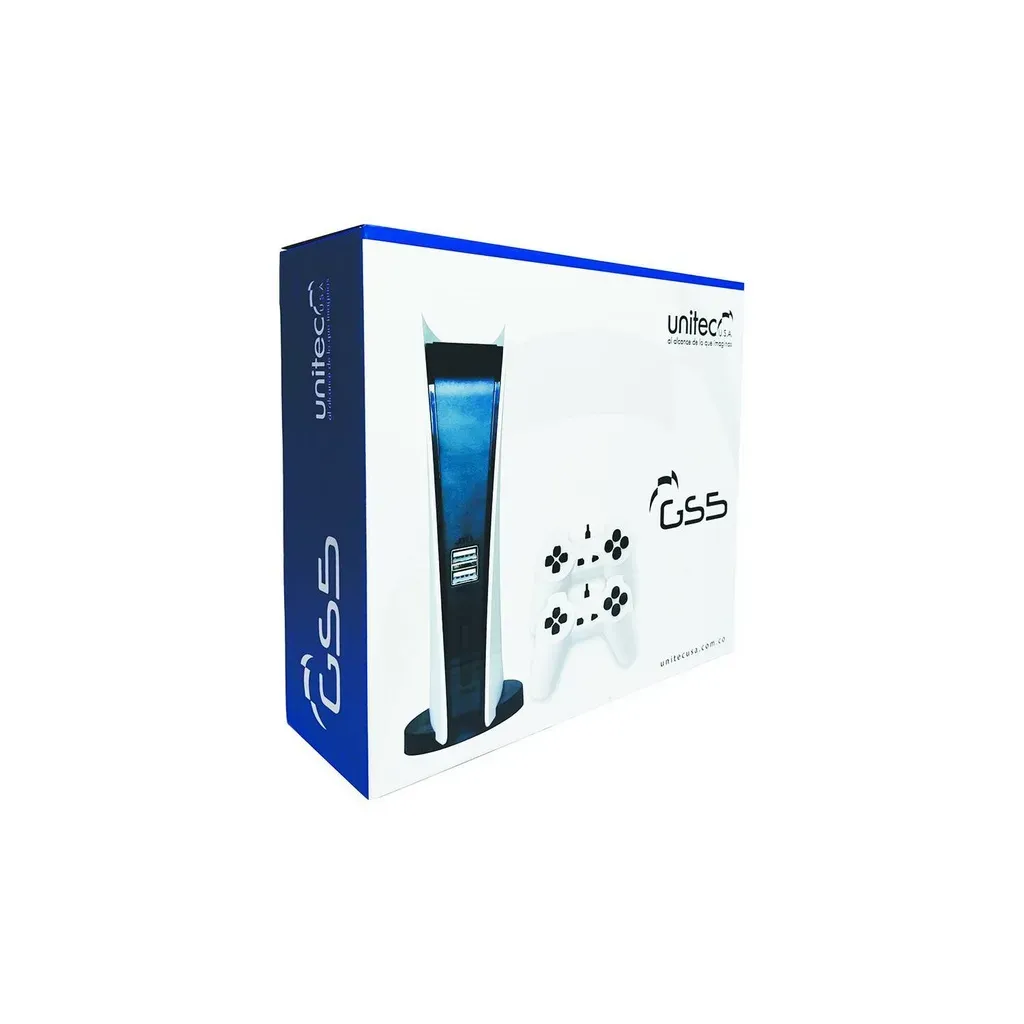 CONSOLA GS5 POLY STATION 200 JUEGOS + 2 CONTROLES 