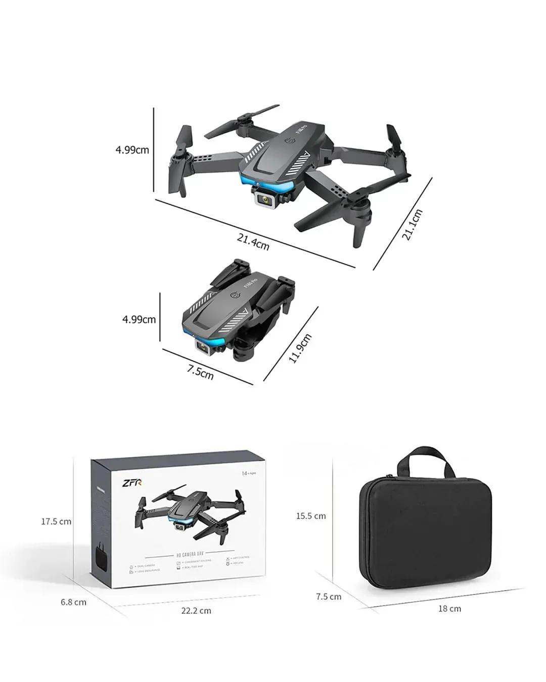 Drone plegable F185