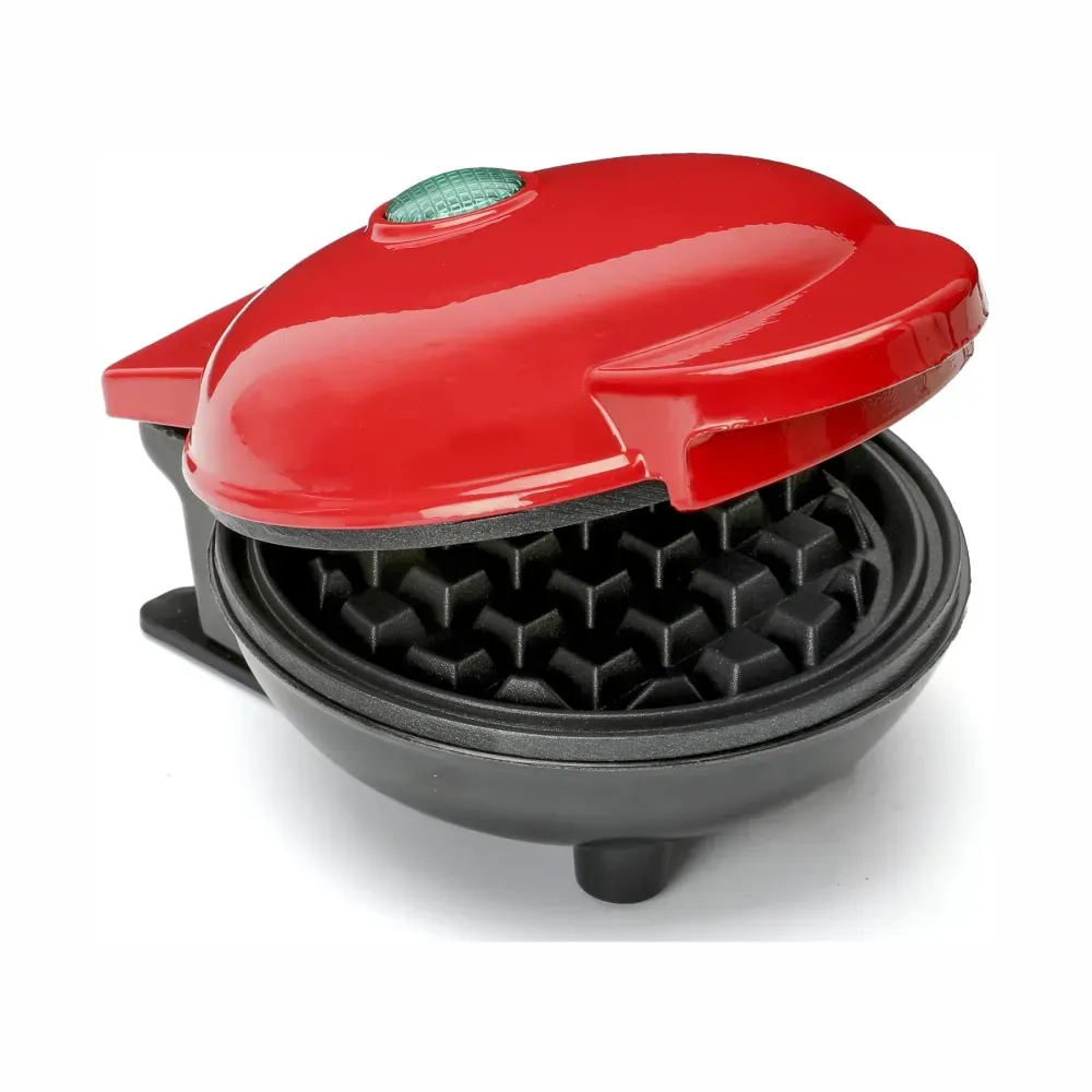 Waflera Mini Personal Eléctrica Antiadherente Pancakes