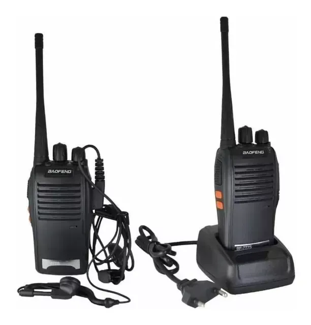 Radio Walkie Talkie Baofeng Bf-888s  X2 Bateria 2800m Ah