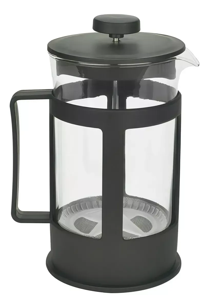 Cafetera de prensa francesa de vidrio borosilicato 600ML