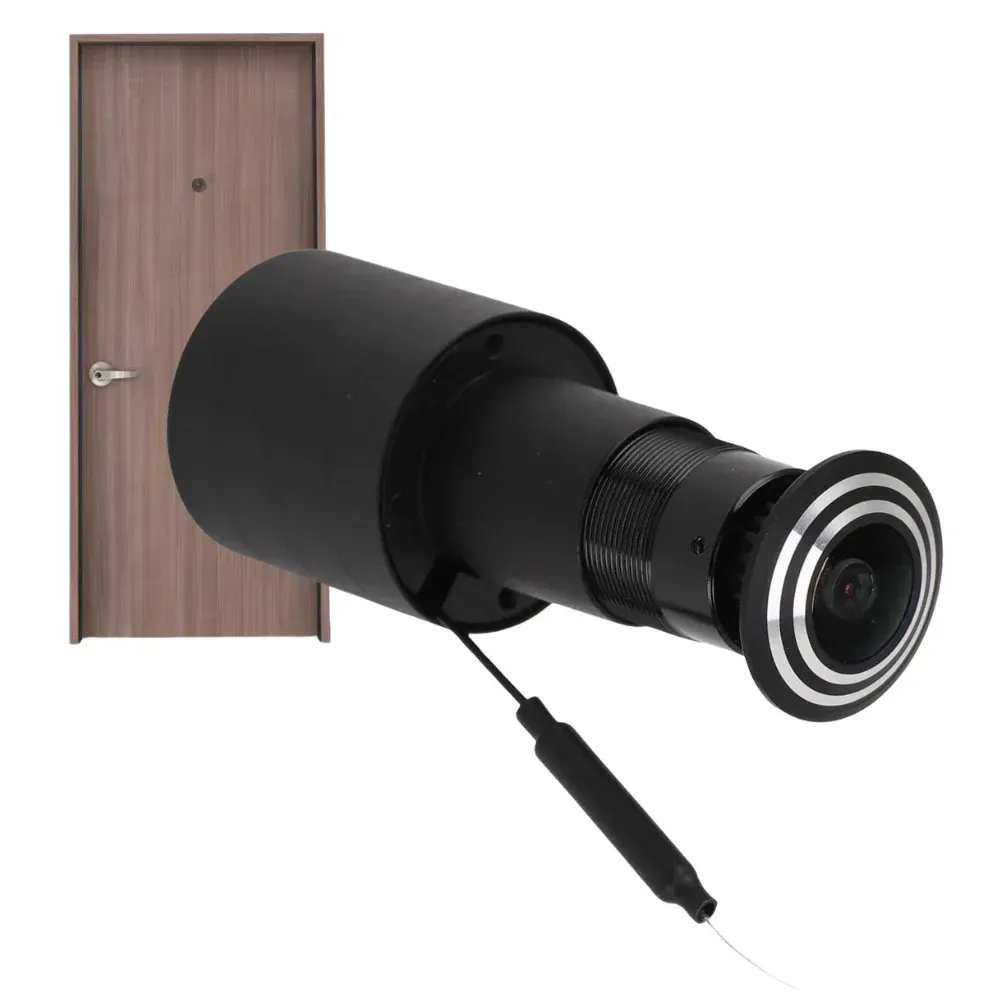 Camara de seguridad para puerta ojo de pez alexa App V380