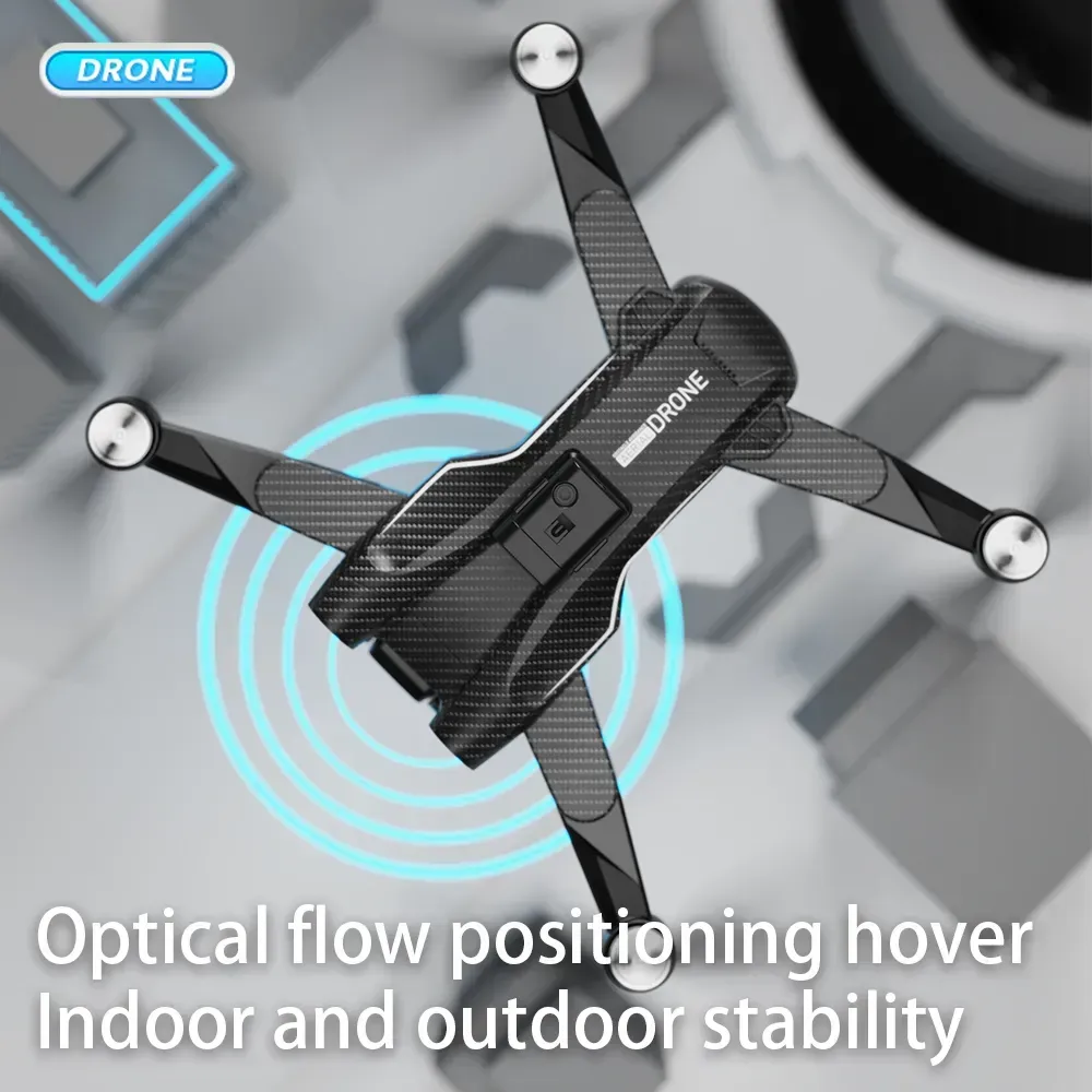 Drone Plegable Inteligente Incluye Dos Baterías Wifi UAV F167