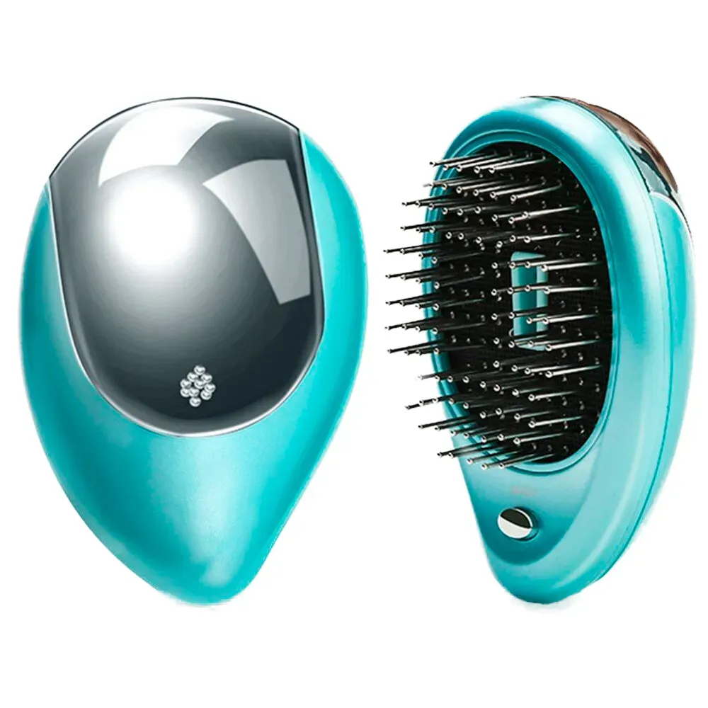 Rizadora de Sirena + Cepillo Iónico Anti-Frizz