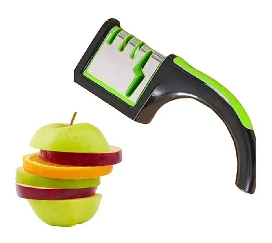 Afilador De Cuchillos Pro Multifuncional Mango Ergonómico