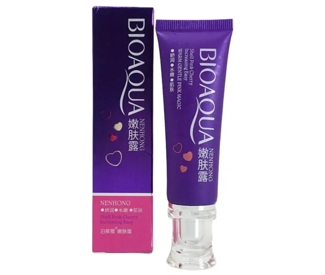 Crema Aclarante Blanqueadora Despigmentante Íntimo Axilas Codos BIOAQUA (30 ML)