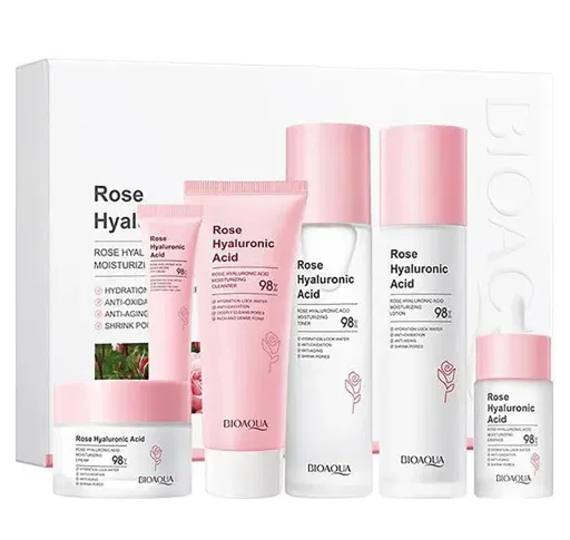 Kit De Rosas Con Acido Hyaluronico Bioaqua