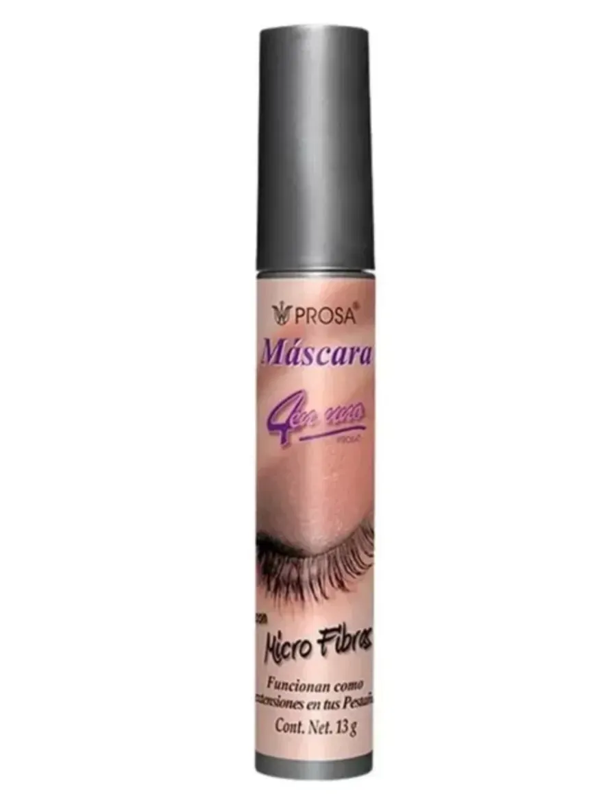 Pestañina Micro Fibras PROSA Mascara Profesional