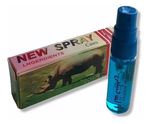 Retardante Rhino Azul En Spray Para Hombre