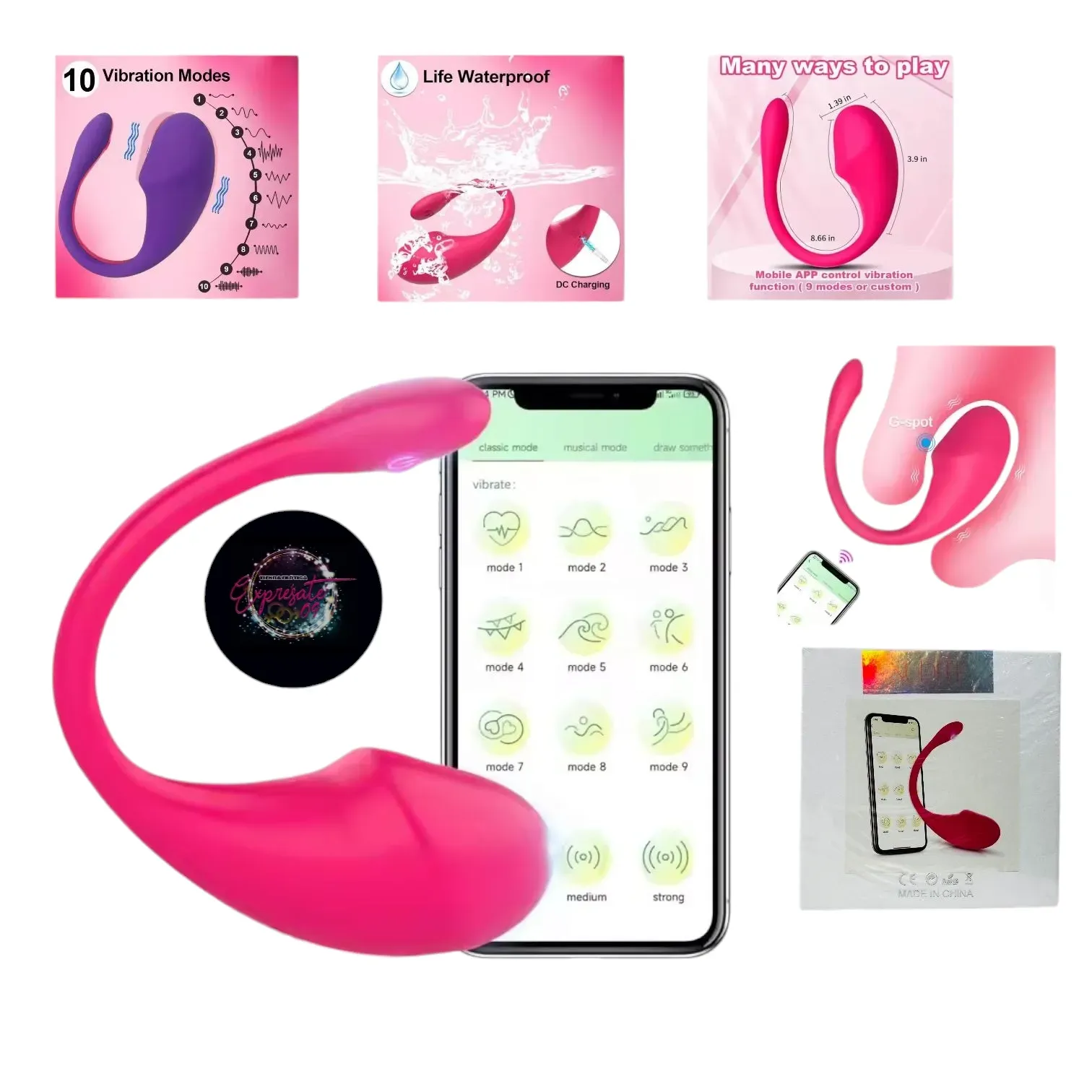 Huevo Vibrador App Luchi