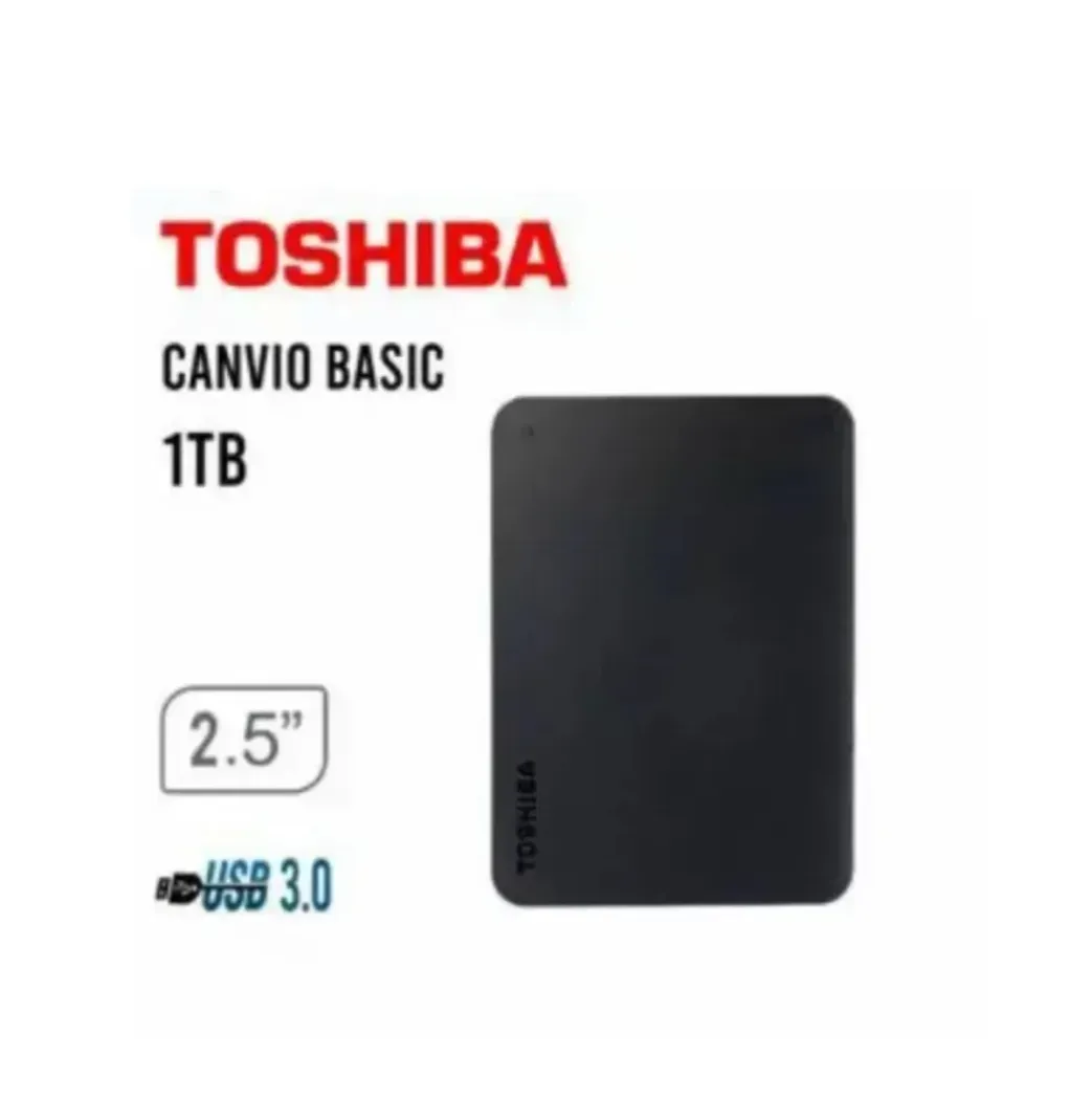 Disco Duro Externo Toshiba 1TB (Velocidad 3.0)