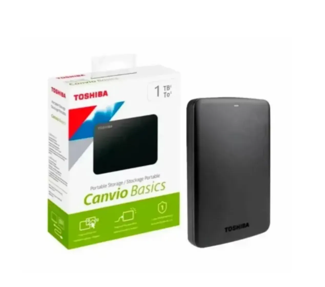 Disco Duro Externo Toshiba 1TB (Velocidad 3.0)