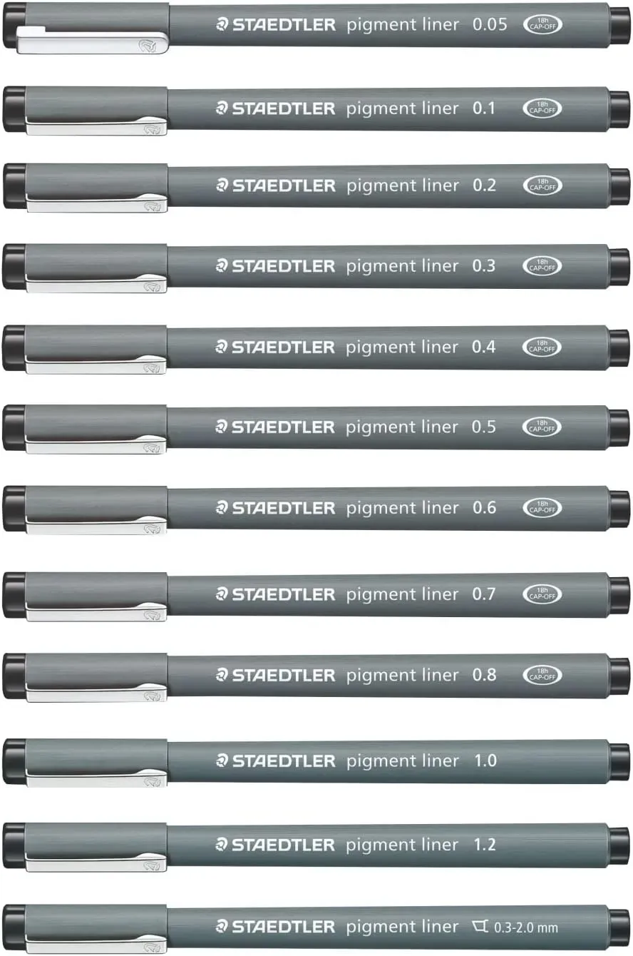 Rotulador, Rapidógrafo Staedtler Estuche X 12 Graduaciones