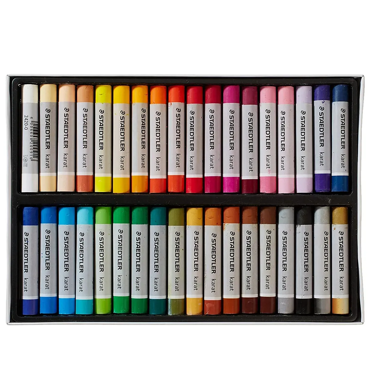 Estuche Tiza Pastel Al Óleo X 36 Colores Staedtler.